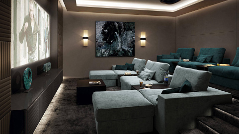 Диван Элизиум, идеальный диван для домашнего кинотеатра